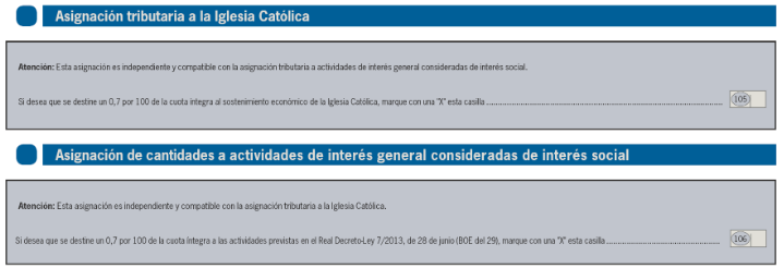 Renta 2020: ¿En qué consiste la casilla de la iglesia y la de fines ...
