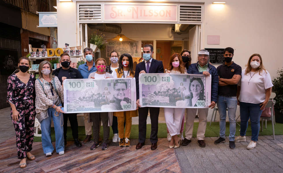 Iniciativa Bankinter billetes Malaga