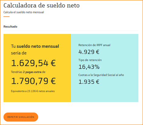 parilla tocino internacional Cuánto es el salario neto mensual de 30.000 euros brutos? | Blog Bankinter