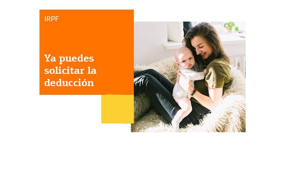 deducción irfd maternidad y paternidad
