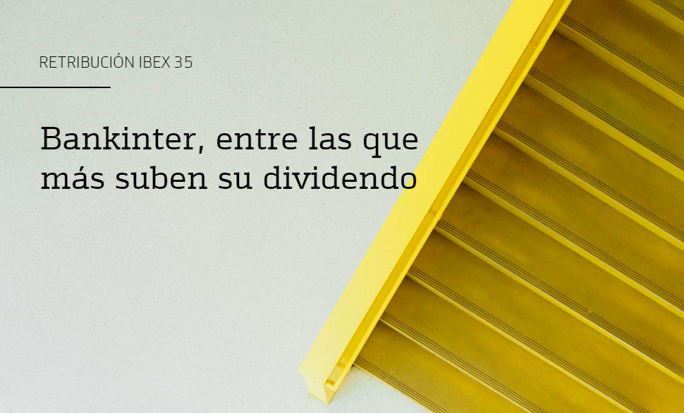 Subida dividendo Bankinter