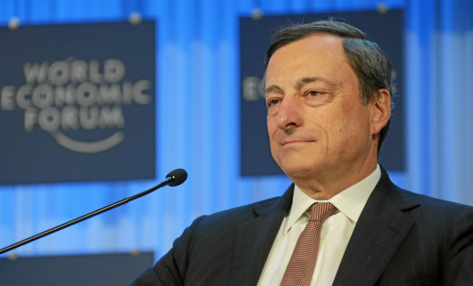 Mario Draghi, reunión BCE