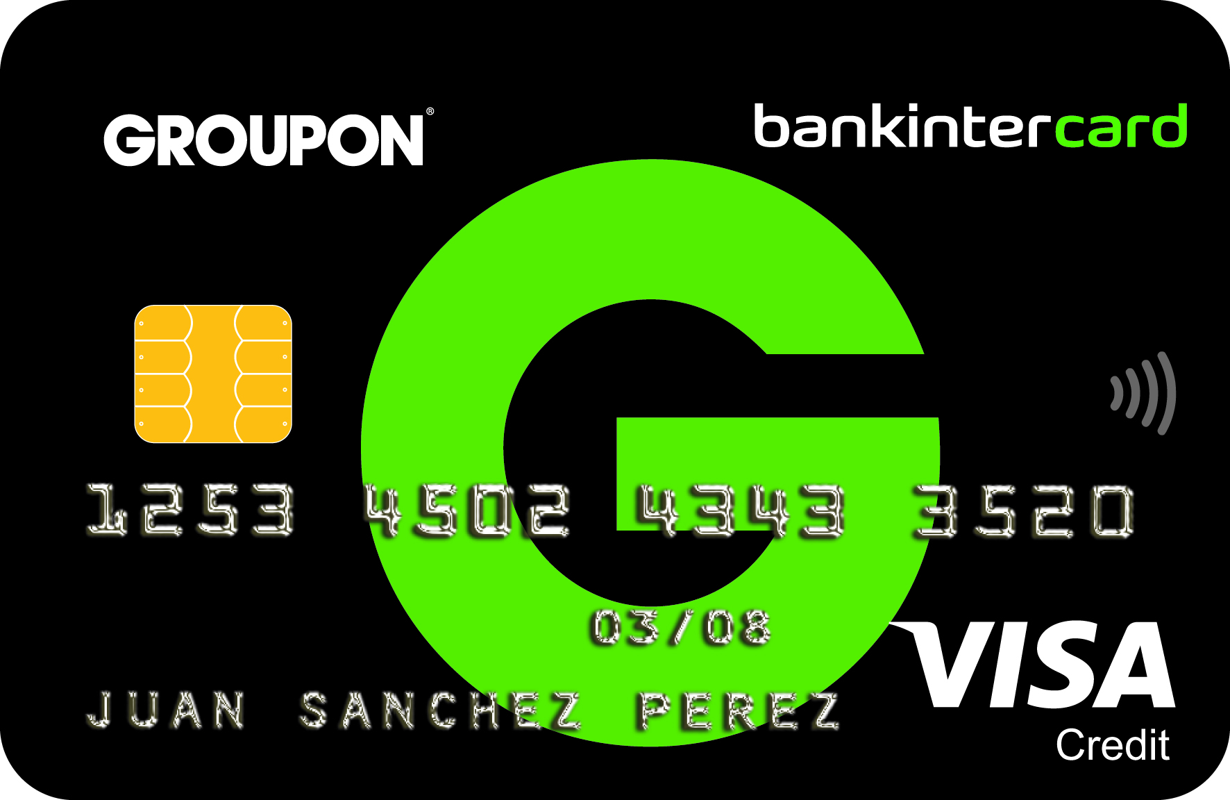 bankintercard Tarjeta Groupon