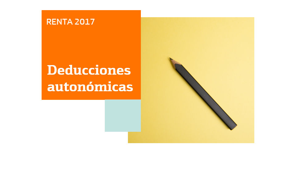 Renta 2017 deducciones autonómicas