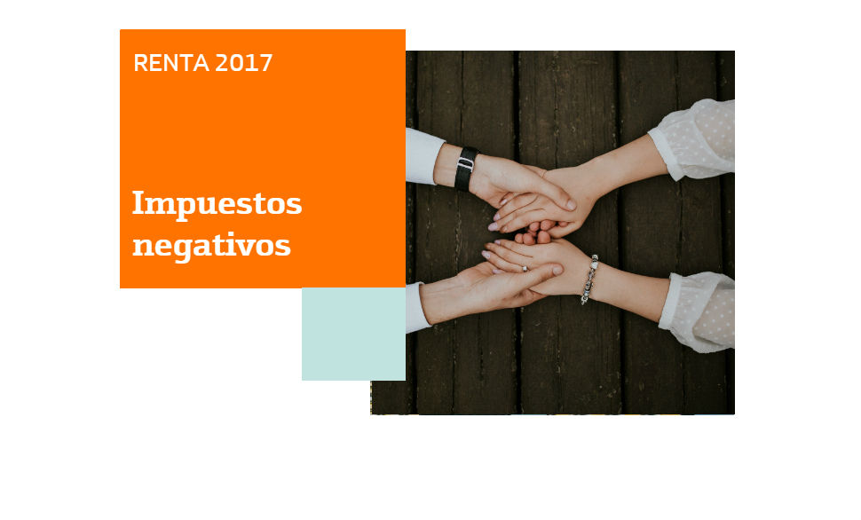 Renta 2017 impuestos negativos