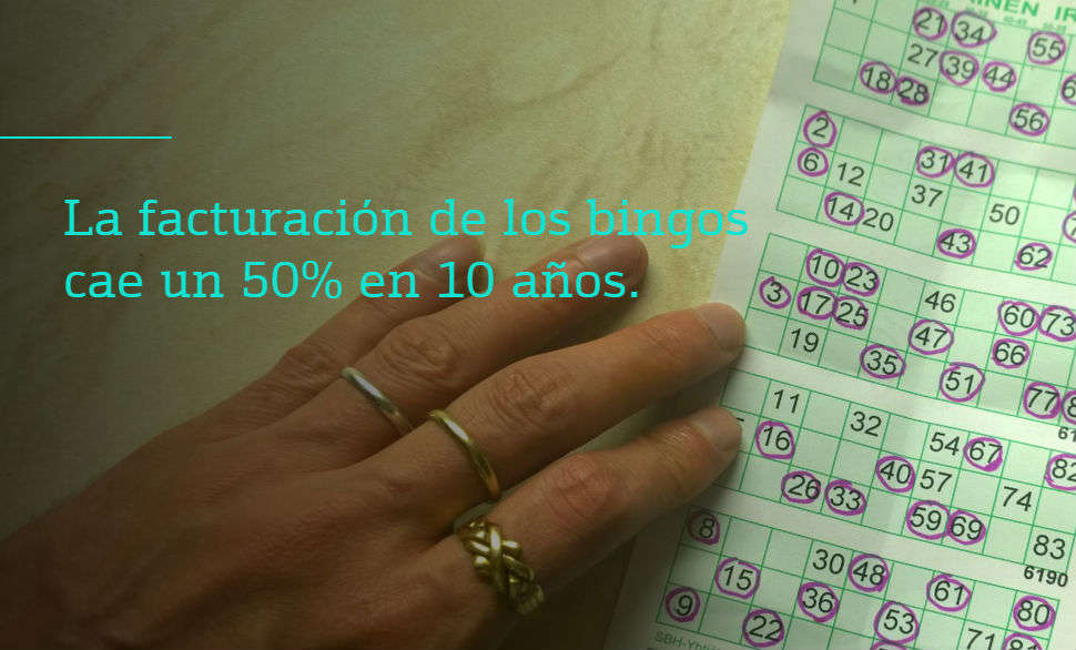 Bingos facturación caída
