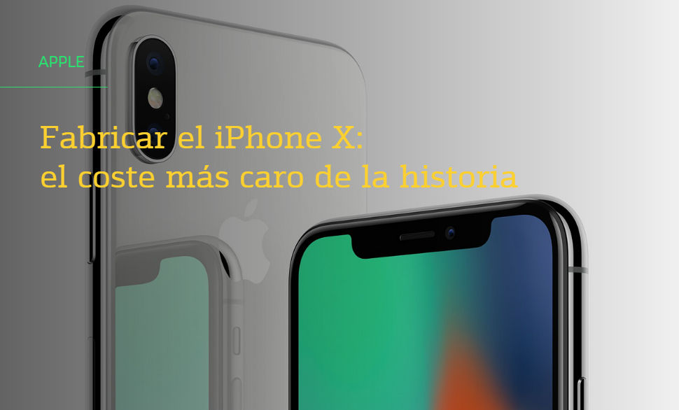 Coste iPhone X