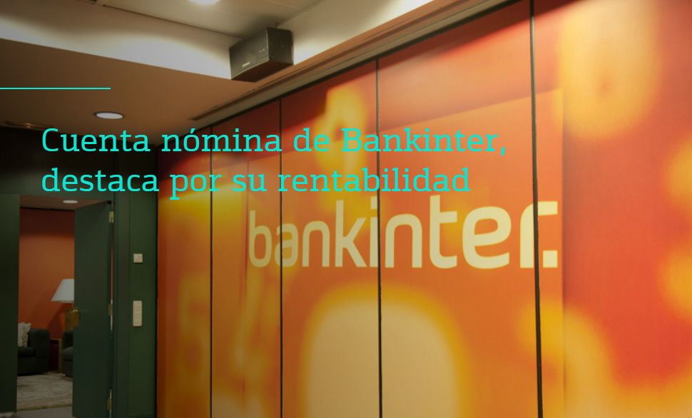 cuenta nómina Bankinter
