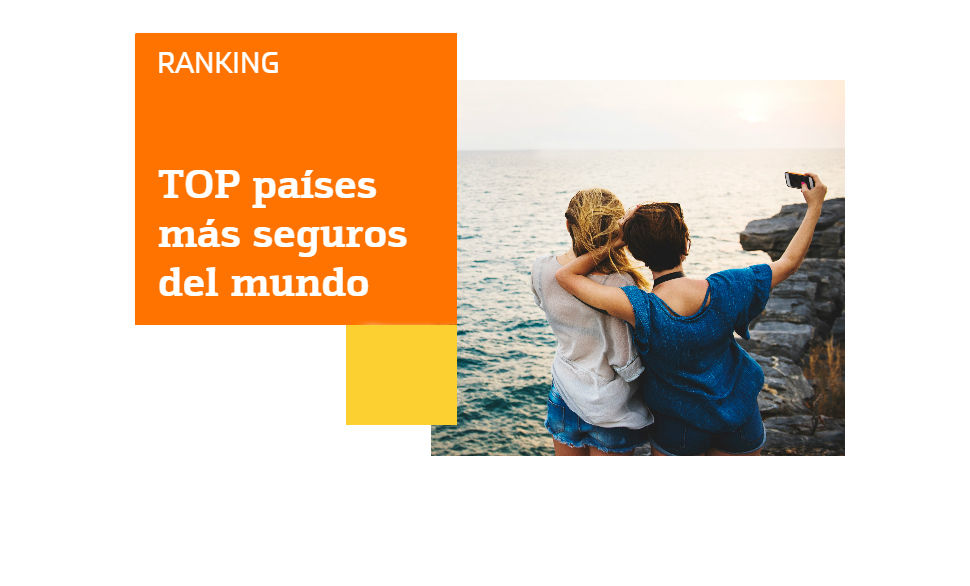 Países más y menos seguros 2018