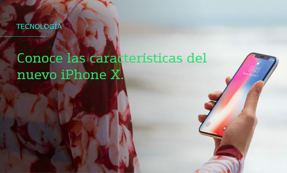 Características y precios iPhone X