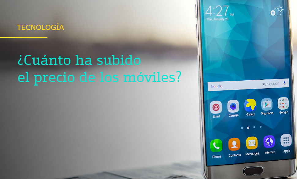 evolución precio móviles