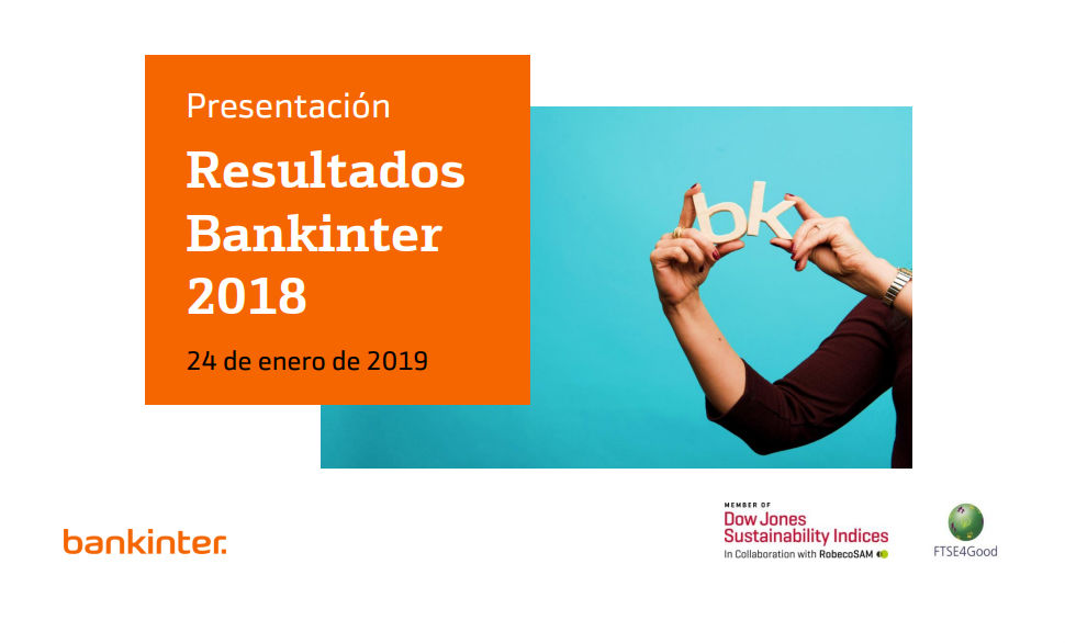 Resultados Bankinter 4T2018