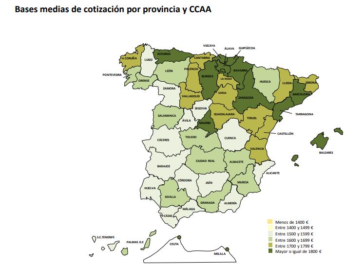 Cotización provincias comunidades Cotización provincias comunidades