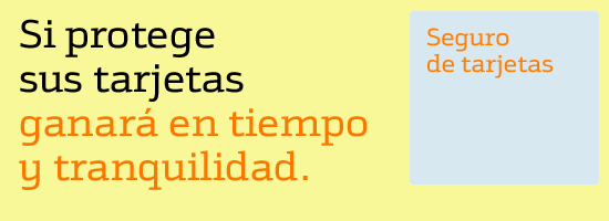 Si protege sus tarjetas ganar� en tiempo y tranquilidad
