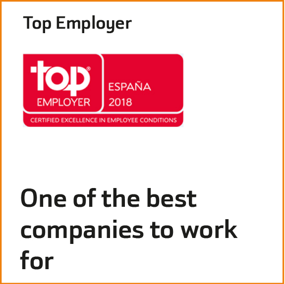 Top Employer One of the best companies to work for