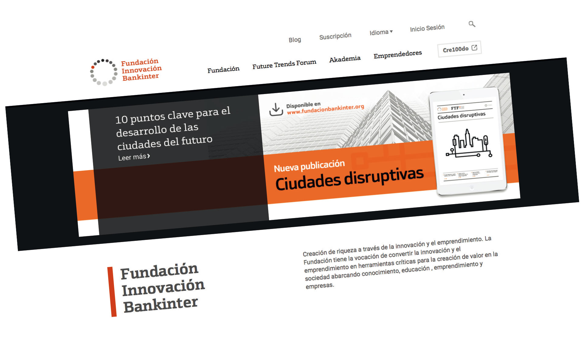 Bankinter Innovation Foundation