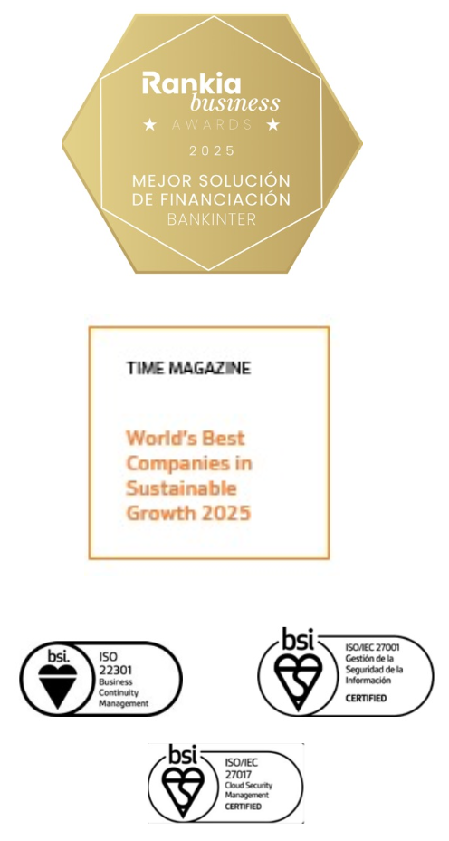 Rankia Business, Time Magazine, ISO 27001, BSI